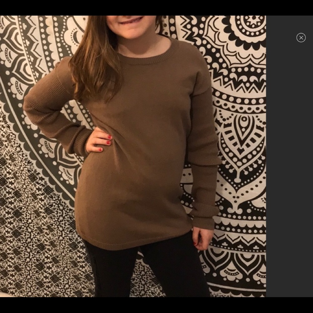 Coco Blanc Sweater. Size 12. Cashmere blend.